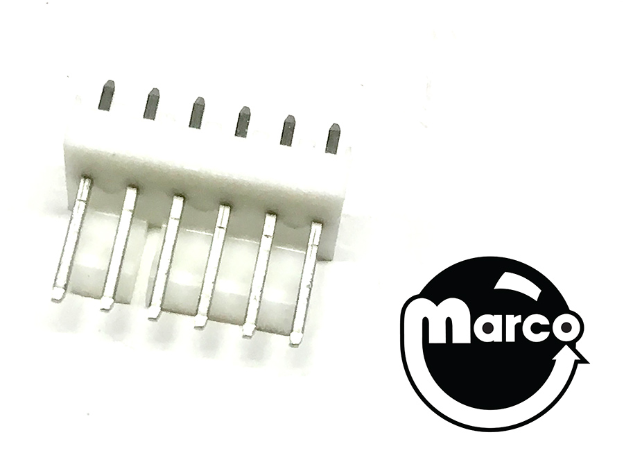 Connector 6 pin male .100" CM10006 22-23-2061