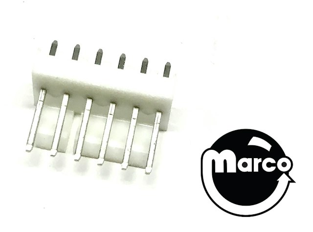 Connector 6 pin male .100" CM10006 22-23-2061