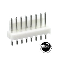 Connector 8 pin male .100 inch rail 22-03-2081