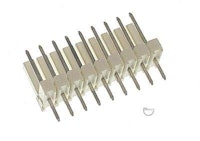 Connector 9 pin male .100 inch
