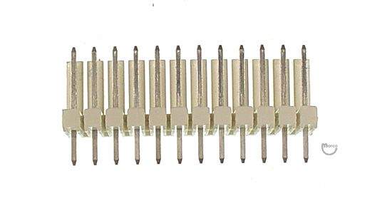 Connector 12 pin male .100 inch CM10012 22-23-2121