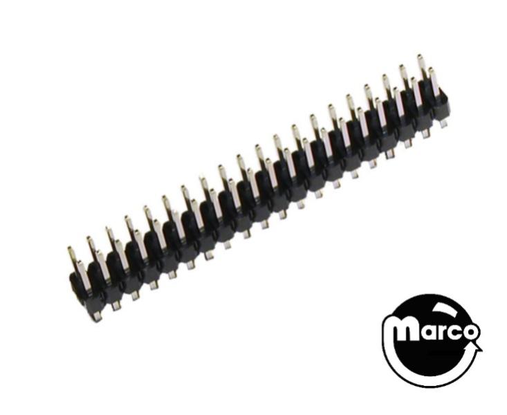 Header - 40 pin .1 inch dual 2 x 20