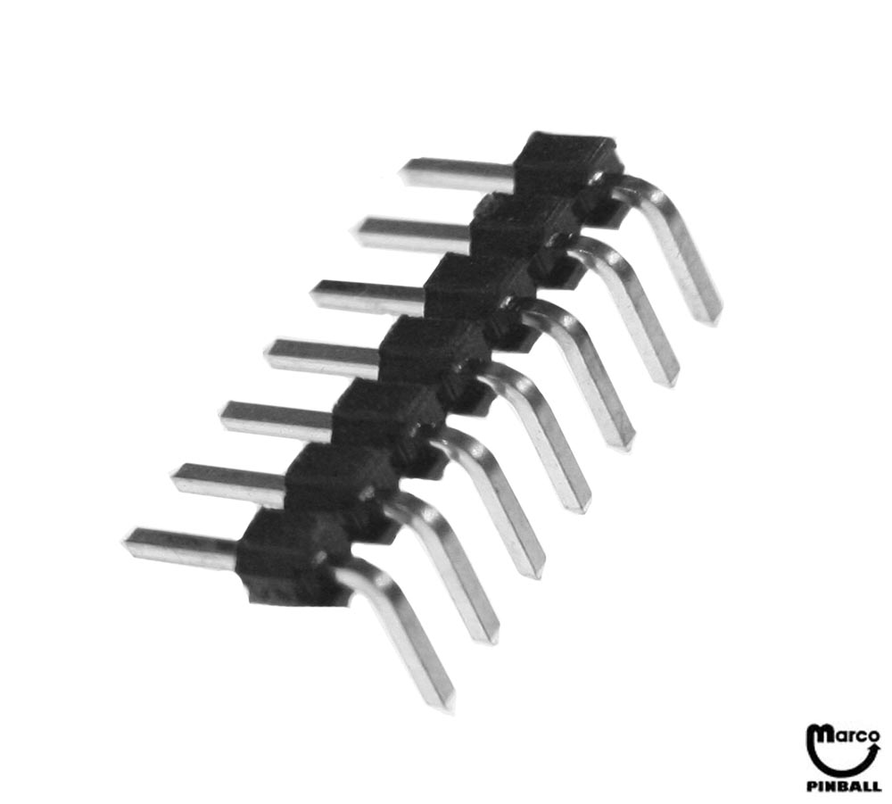 7 pin strop right angle header special