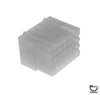 Connector male 24 pos .062 term