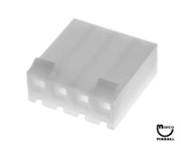 Connector female 4 position w/ramp .156"