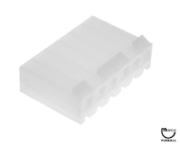 Connector female 6 position