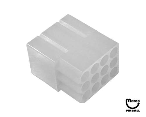 5792-09109-00 - Connector female 12 position .093 inch terminal