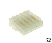 Connector - IDC red 5r mt/end 22/156