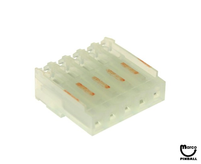 Connector IDC red 5r mt/end 22/156 CE156F22-5