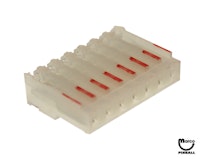 Connector - IDC red 7r mt/end 22/156