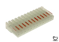 Connector - IDC red 12r mt/end 22/156