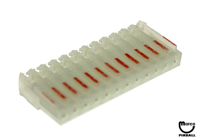 Connector - IDC red 12r mt/end 22/156 CE156F22-12-C