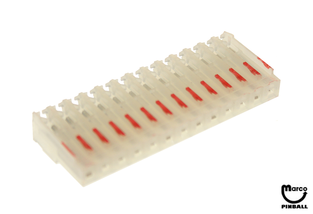 Connector - IDC red 13r mt/end 22/.156 CE156F22-13-C USE 5792-10817-13