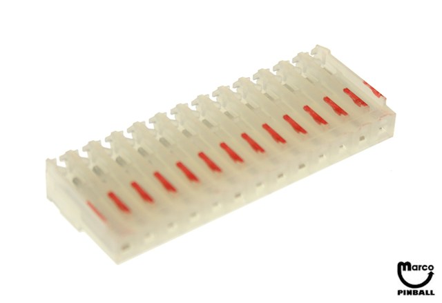 Connector - IDC red 13r mt/end 22/.156 CE156F22-13-C USE 5792-10817-13