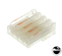 Connector - IDC orange 4r mt/end 18/156