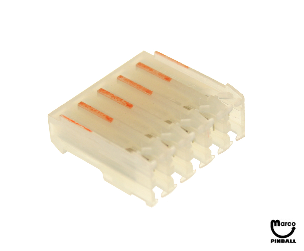 Connector - IDC orange 5R mt/end 18/156 CE156F18-5