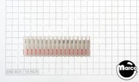 Connector - IDC red 16R mt/end 22/156