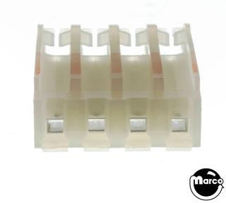 Connector - IDC orange 4r mt/end 18/156