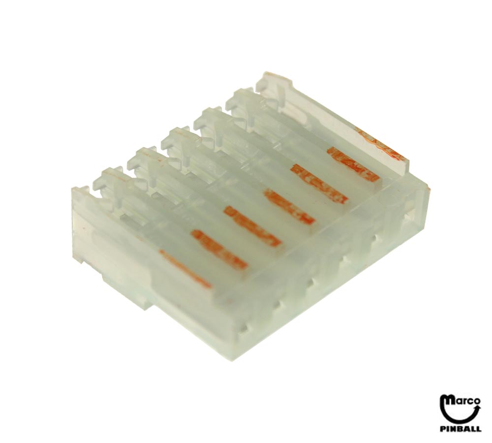 Connector - IDC orange 6r mt/end 18/156 CE156F18-6-C