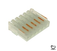 Connector - IDC orange 6r mt/end 18/156