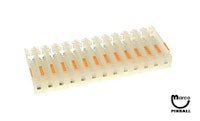 Connector - IDC orange 13 position