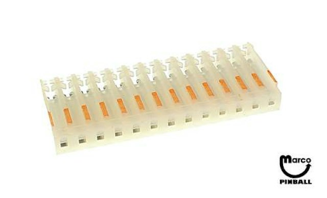Connector - IDC orange 18 position CE156F18-18