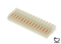 Connector - IDC orange 15R mt/end 18/156