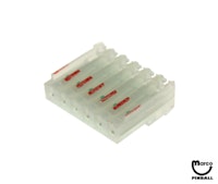 Connector - IDC green 6r mt/thru 22/156