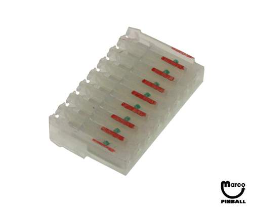 5792-10847-08 - Connector - IDC green 8r mt/thru 22/156 - Marco