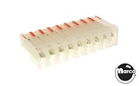 Connector - IDC green 9 position