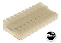 Connector - IDC green 10r mt/thru 22/156