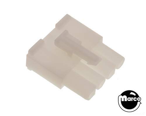5792-10925-04 - Connector male 4 pin .093 inch terminals - Marco