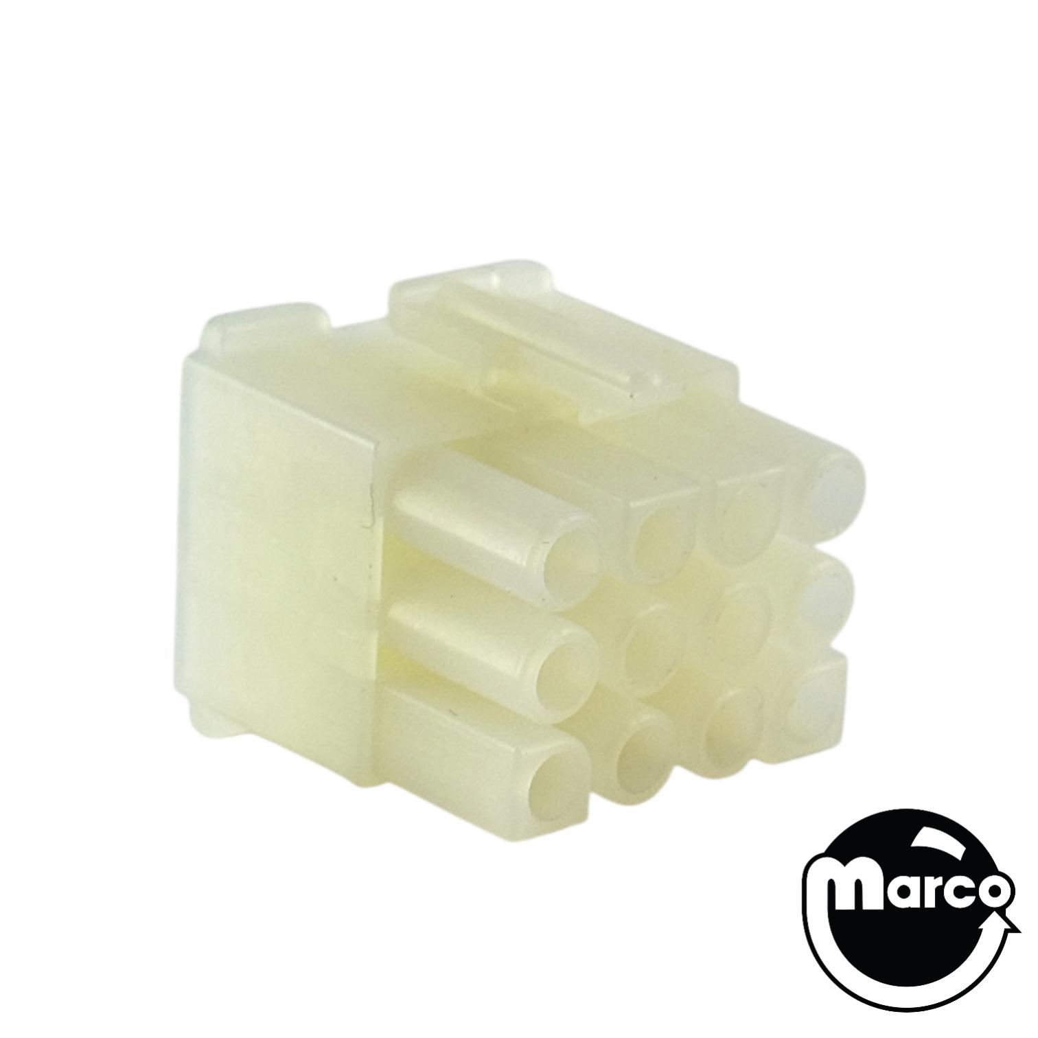 Connector male 12 pin .093 inch term 19-09-1129