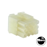 Connector male 12 pin .093 inch term 19-09-1129