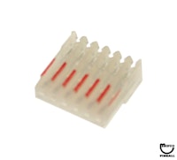 Connector IDC 6r mt/end 22/.100 CE100F22-6-C