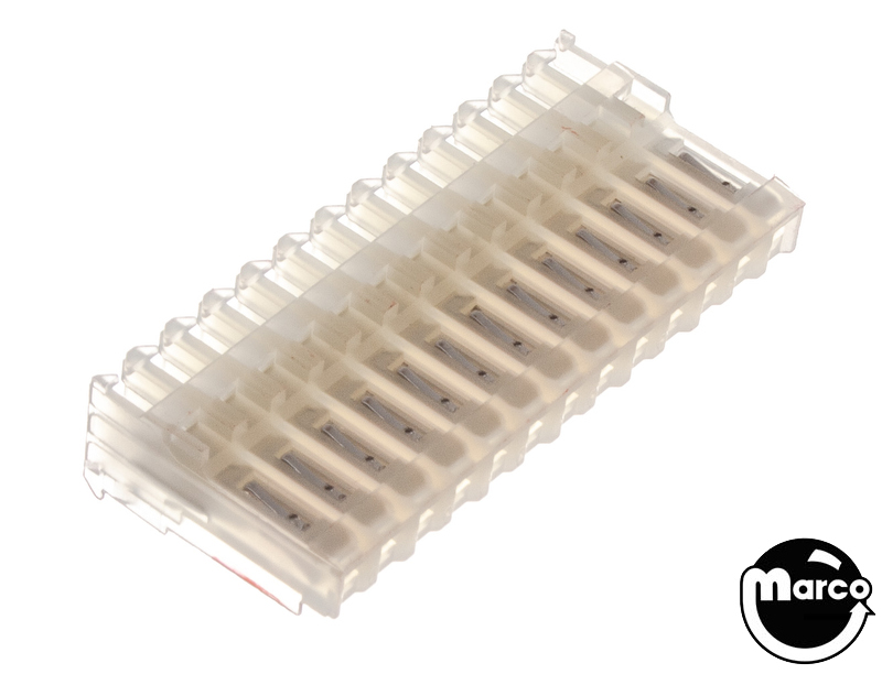 Connector IDC 13r mt/end 22awg/0.100" CE100F22-13-C