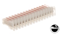 Connector IDC 15 pin mt/end .100