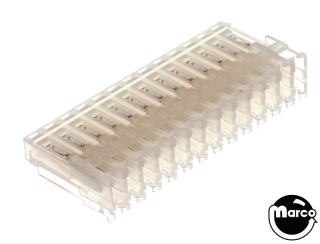 Connector IDC 13r mt/end 22awg/0.100" CE100F22-13-C