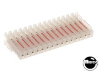 Connector IDC 15 pin mt/end .100