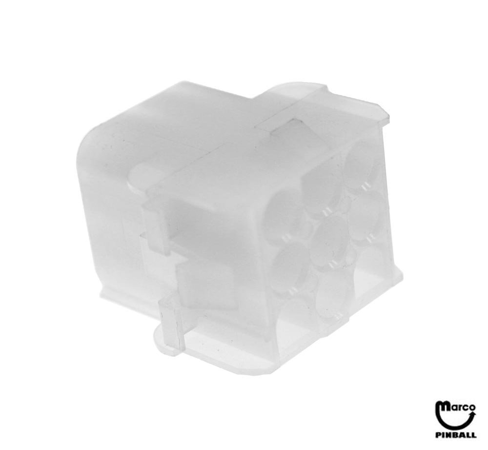 Connector housing 9 pin .084 inch cap