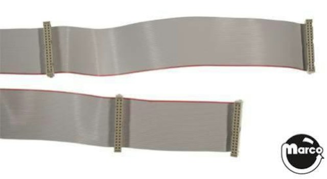 Ribbon Cable - 34 pin 23.5 inch 4 connector WPC board interconnect