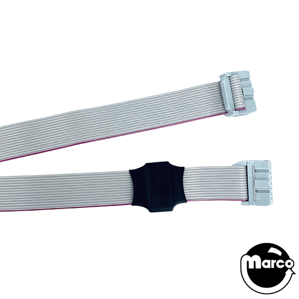 5795-13434-32 - Ribbon Cable - 14 pin 32 in w/ferrite bead - Marco