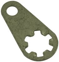 Solder lug #8 flat
