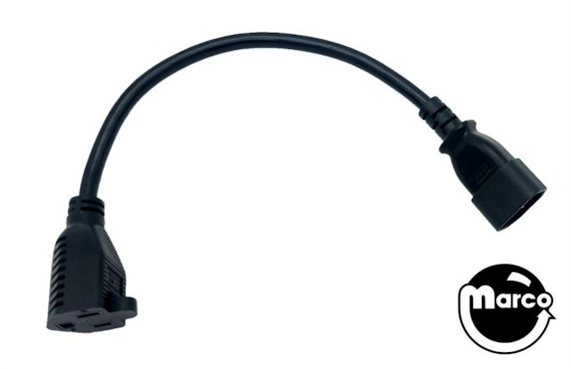 Power adapter iec/f to nema/f USE H-19601-1