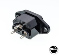 AC power inlet IEC