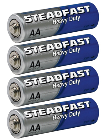 Battery - alkaline 1.5v 'AA' 4 pack