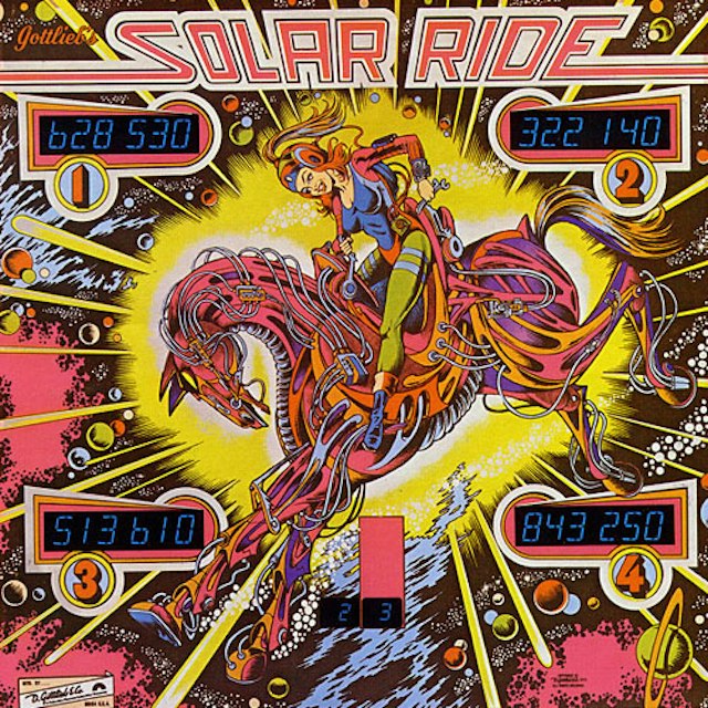 SOLAR RIDE Pinball - Solid State GX597