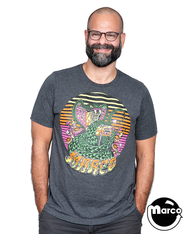 Marco® Dirty Donny Tee, Snake design - Men's 2XL