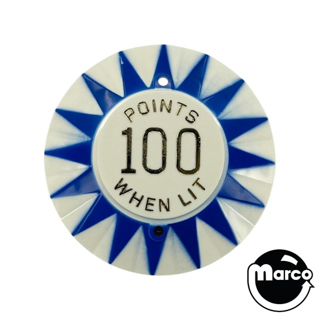 Pop Bumper Cap Nightlight - 100 Points - blue star and gold text