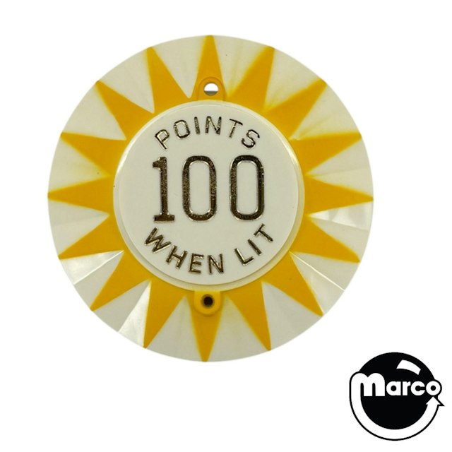 Pop Bumper Cap Nightlight - 100 Points - yellow star and text